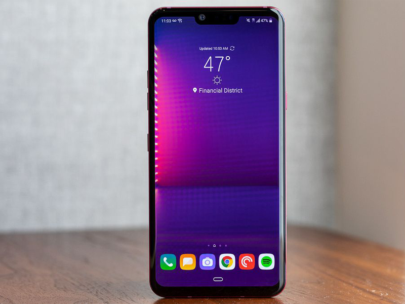 Thiết kế nổi bật của LG G8 ThinQ Hàn Quốc Brandnew